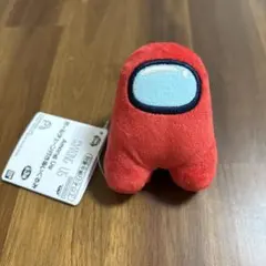 Among Us ボールチェーン付きぬいぐるみ レッド