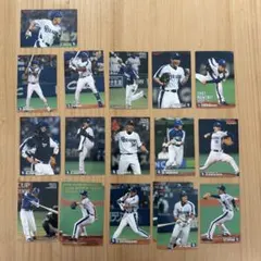 中日ドラゴンズ カルビー プロ野球カード 18枚セット