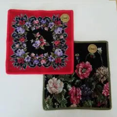 セール☆FEILER フェイラー　ハンドタオル　ハンカチセット　2枚組