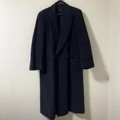 【GIORGIO ARMANI】黒タグ チェスターコート カシミヤウール L GIORGIO ARMANI】黒タグ チェスターコート カシミヤウール L