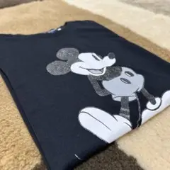00s オールド ミッキー マウス ディズニー ランド 公式 Tシャツ ブラック