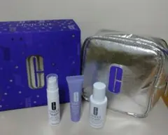 【CLINIQUE】クリニーク ギフトセット（化粧品３点＆ポーチ1点）N
