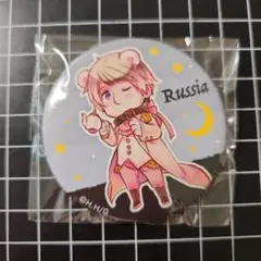 ヘタリア アメリカ カナダ 缶バッジ ちびたりあ - メルカリ