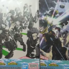 僕のヒーローアカデミア ヒロアカ 一番くじ I賞 歴代ビジュアルクリアポスター