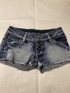 SKY BOMBER デニムショートパンツ