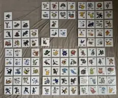 ア*ム様 ポケモンパンシール まとめ売り【約100枚程度】