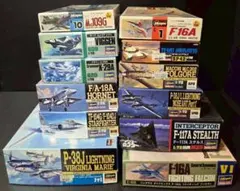 未組立】ハセガワ 飛行機プラモデル 21点まとめ A/C/D/E帯 - メルカリ