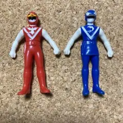 超獣戦隊ライブマン　食玩ソフビセット2体