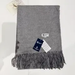 あ*こ様 ジョンストンズ 大判 マフラー ストール グレー
