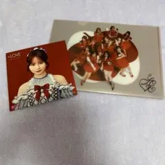 =LOVE 劇薬中毒 HMV 購入特典 クリアファイル ジャケットカード大場花菜