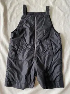 commecadumode ブラックオーバーオール 95cm キッズサロペット