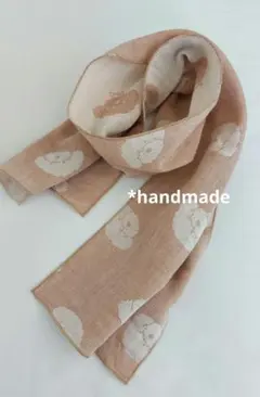 FUWARA ⭐ダブルガーゼマフラー⭐ハンドメイド - メルカリ