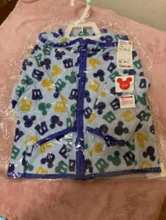 【新品/レア】ユニクロ ディズニー ミッキー フリースパーカー 90 総柄
