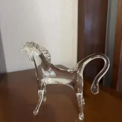 上越クリスタル硝子（月夜野工房・）ガラス製品（タイガー・虎・干支