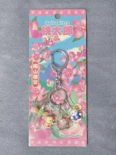 ご当地キティ 岡山限定 桃太郎 根付 ストラップ - メルカリ