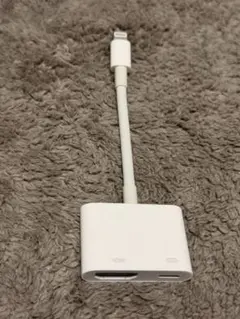 純正 Apple Lightning to HDMI変換アダプター