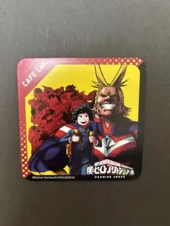 僕のヒーローアカデミア展　カフェ　コースター