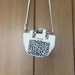 CONVERSE 2way ショルダーバッグ ダルメシアン柄