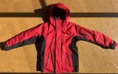 POLO RALPH LAUREN キッズ用 脱着フード付 赤（黒サイド）ダウン