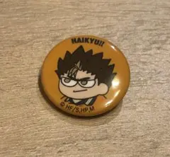 ハイキュー！！　まめかん　ジロリ　トレーディングミニ缶バッチ　西谷夕