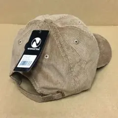 ニューハッタン☆キャップ☆コーデュロイ☆タン！！！