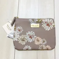 【新品未使用タグ付き】ポールアンドジョー 花柄 レディースポーチ
