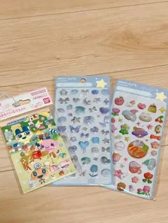 たまごっちシール　PIPFY CUTE ぷっくりかわいいシール　3枚セット
