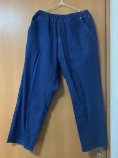 Lee フリージー　イージーパンツ　インディゴブルー　デニム