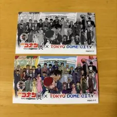 名探偵コナン展 東京ドームシティ ステッカー 2枚セット