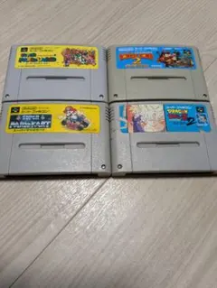 スーパーファミコンソフト4本セット