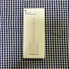 Apple SDカードカメラリーダー MJYT2AM/A 純正品