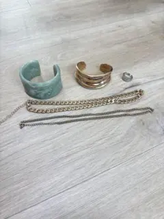 バングル・リング・ネックレスセット　まとめ売り