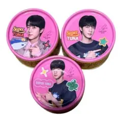 BTS JIN ジン 唐辛子ツナ 東遠 ツナ缶 韓国食品コラボ缶 3個セット