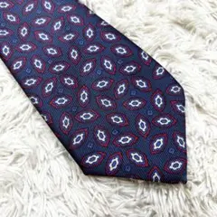 シャネル　CHANEL ネクタイ　シルク ネイビー