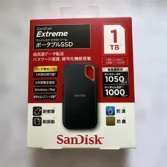 SanDisk Extreme ポータブルSSD 1TB 本体のサムネイル