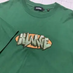 XLARGE グリーン Tシャツ Lサイズ　美品