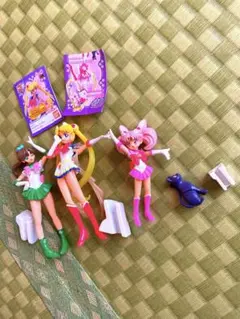 当時物 セーラームーン フィギュア 3体セット