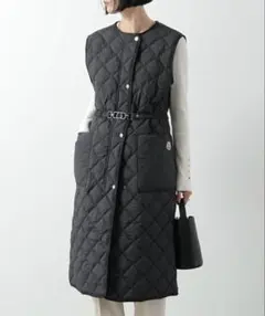 2025年AW 定価28万　モンクレール butor ロングベスト　現行品　ジレ