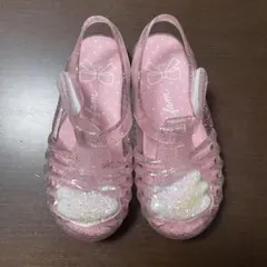anyfam キッズサンダル ピンク 18.0cm シェル