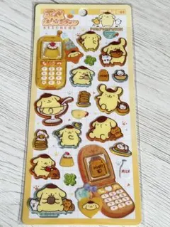 ポムポムプリン 平成はっぴーフォンステッカー【クラックス正規品】