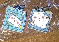 ちいかわラバーキーホルダー　ハチワレ　あのこ