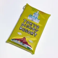 ビニールポーチ シンデレラ城 プロメテウス火山 ディズニー マルチポーチ