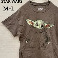 スターウォーズベビーヨーダムービーTシャツtシャツ映画teeマンダロリアンTEE