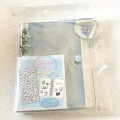 正規品 クーリア とうめいシールバインダー ブルー シール帳