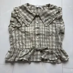 JENNI lovde チェック柄シャツ130