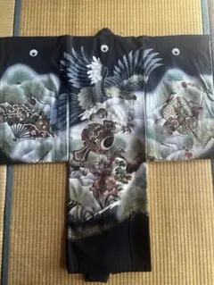 【ほぼ未使用⭐︎美品】男の子 正絹 産着 長襦袢付き　お宮参り