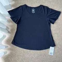 SPORTIFF 半袖　Tシャツ　ネイビー　レディース　サイズ4のサムネイル