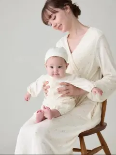 親子コーデ マタニティ&授乳パジャマ・ベビードレス