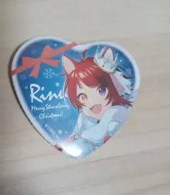 すとぷり　莉犬　缶バッチ　winter クリスマス　等身　ハートの缶バッチ 未開封1個】 すとぷり 缶バッジくじ ハート クリスマス 2022年