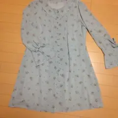 ワンピース チュニック 小花柄